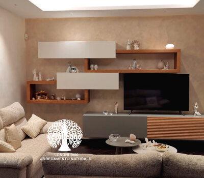 mobile soggiorno rovere e ral mobile soggiorno rovere e ral